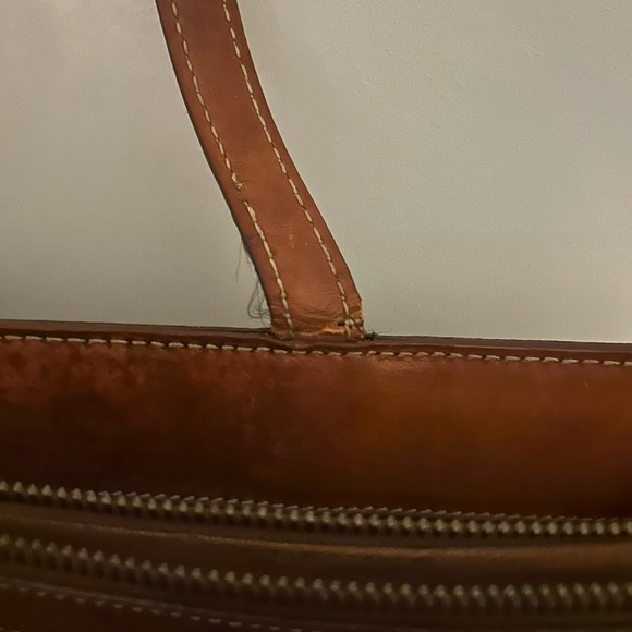 Authentic Celine Brown Leather Tote Bag - Picture 12 of 13
